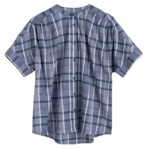 Seasalt Cornwall Browther Cotton Check Shirt Blue‎ White Size 14